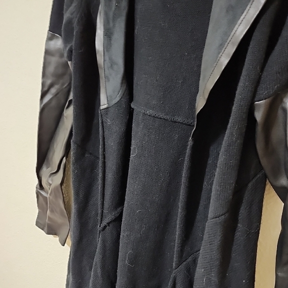 Blank NYC Black Jacket with Leather Accents - Picture 7 of 9